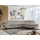 MKS Meble Eckcouch Cord 2-Sitzer Grau
