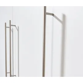 roba Kinderkleiderschrank Maren 190 x 131 x 52 cm Holz weiß