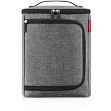 Reisenthel coolerbox Twist Silver - Rundum flexibel, praktische Kühltasche mit Zwei Öffnungen