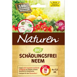 Naturen Bio Schädlingsfrei Neem Konzentrat 4 x 7,5 ml