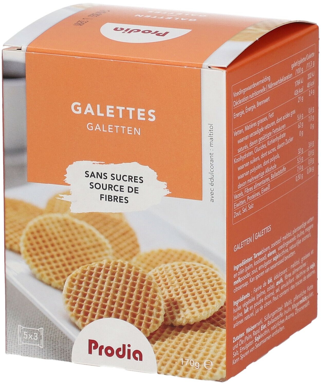 Prodia Galettes 170 g Cookies