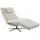 KAWOLA Relaxliege LETICIA Polyester 0 x 0 x 0 cm Weiß mit Nackenkissen