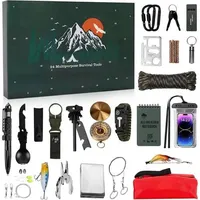 Adventskalender Survival 24 Tools 2024 Geschenk Männer D