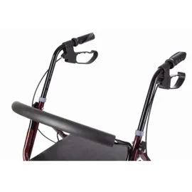 MDH Vierrädriger Rollator mit Sitzfunktion