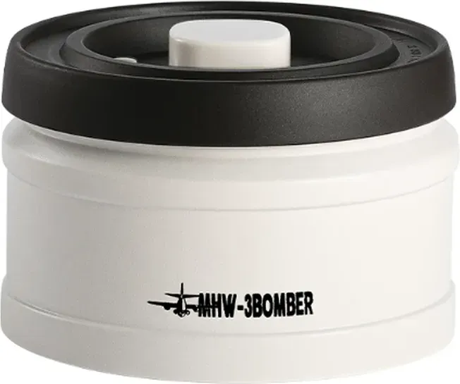 MHW-3BOMBER kaffeefarbene manuelle Vakuumverschluss-Dose