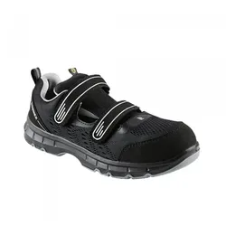 BIG Arbeitsschutz GmbH Sicherheitssandalen FlexStar, S1PS, ESD, Unisex, schwarz/grau, Größe 41 4062899088336 BIG Arbeitsschutz GmbH