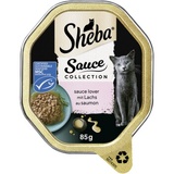 Sheba Sauce Lover mit Lachs 22 x 85 g