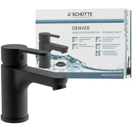 Schütte Denver Einhandmischer Schwarz matt
