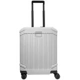 Piquadro Pop 4-Rollen Cabin 55 cm / 31 l weiß/silberfarben