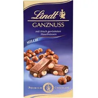 Lindt Tafelschokolade Ganznuss Vollmilch, 100g