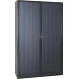 Gürkan Rollladenschrank 120 x 46 x 195 cm schwarz