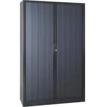 Gürkan Rollladenschrank 120 x 46 x 195 cm schwarz