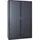 Gürkan Rollladenschrank 120 x 46 x 195 cm schwarz