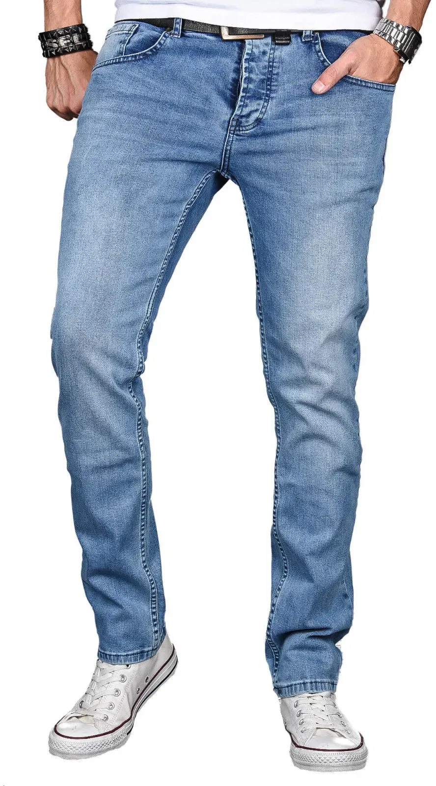 Slim-fit-Jeans ALESSANDRO SALVARINI 