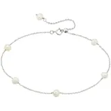 aniston jewelry & watches Armband "Schmuck Geschenk Armband mit Perlen", bunt (silberfarben, weiß), ANISTON JEWELRY & WATCHES, Armbänder, Damen, 24cm, Perlen Silber 925 (Sterlingsilber), Perlen, Silber 925 (Sterlingsilber), Armband, mit Perle (synth.)