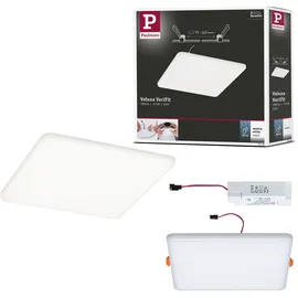 Paulmann VariFit LED Einbaupanel Veluna 1 eckig 185x185mm 17,5W 4000K Satin