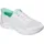 SKECHERS Go Walk Flex Grand Entry Damen Slip-On Weiß/Mint 36