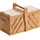 KESPER Nähkästchen braun Bambus B/H/T: ca. 29x19x16,5 cm - Braun
