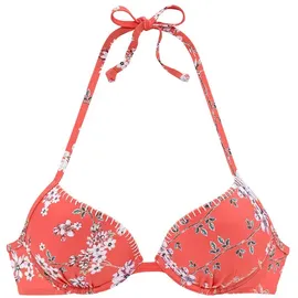 SUNSEEKER Push-Up-Bikini-Top Orange 40