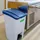 Denox Recyclingbehälter 60 l Blau