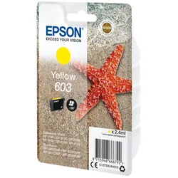 Epson 603 - 2.4 ml - Gelb - original - Blister mit RF- / akustischem Alarmsignal