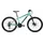 Bikestar Mountainbike 26 Zoll RH 38 cm Damen grün/türkis