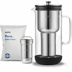 Aarke Purifier - Wasserfilter Kanne, Filtriertes Wasser: 1,18l
