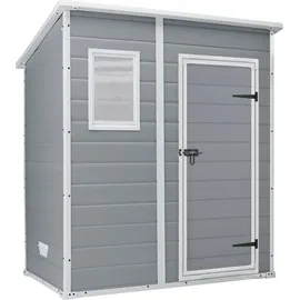KETER Manor Pent 6x4 1,84 x 1,11 m grau/weiß