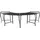 vidaXL Baumbank 160 x 80 x 44 cm Schwarz