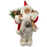 Christmas Paradise Weihnachtsmann 30 cm rot