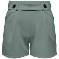 Jdy Damen Jdygeggo JRS Noos Shorts, Chinois Green/Detail:Black Button,