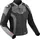 BERING Snap Lederjacke Schwarz/Grau/Rot 40