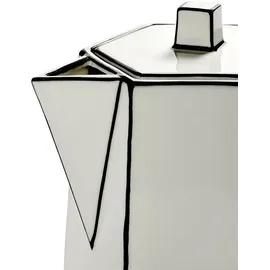 Serax Kaffee-/Teekanne Weiß-Schwarz Carte Blanche