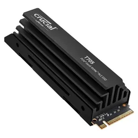 Crucial T705 1 TB NVMe M.2 mit Kühlkörper schwarz