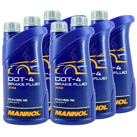 Mannol Bremsflüssigkeit DOT-4 3002 5 Liter