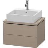 Duravit L-Cube Waschtischunterschrank, 2 Auszüge, LC580507575