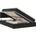 vidaXL Modernes Bett 140 x 200 cm Schwarz
