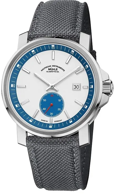 Mühle-Glashütte Herrenuhr 29er Big Kleine Sekunde M1-25-87-CB-V - silber