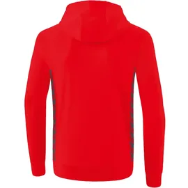 Erima Essential Team Kapuzensweat Herren Rot/Slate Grey 3XL
