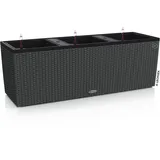 LECHUZA Trio Cottage 40 Komplettset 130 x 42 x 44 cm granit