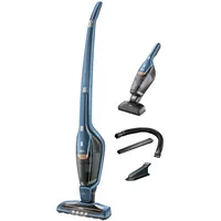 AEG Ergorapido CX7-2-I360 2in1 Akku-Staubsauger (beutellos, inkl. Tierhaardüse und Zubehörset, bis zu 45 Min. Laufzeit, freistehend, 180° Drehgelenk, Bürstenreinigungsfunktion, LED-Frontlichter, blau)