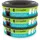 Litter Locker LitterLocker Pack de 3 RECHARGES Runde Displayschutzfolie für Katzen grün 17 x 17 x 15 cm