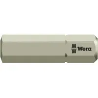 WERA 3840/1 TS 6KT-Bits, Edelstahl, Schlüsselweite (zöllig) 1/4", Länge