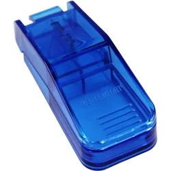 MED-COMFORT Tabletten-Teiler Blau Transparent