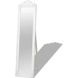 Famanu Standspiegel Klassisches Design - Weiß