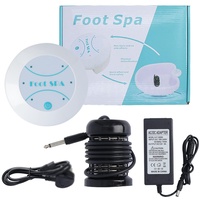 LONGROOM Ionic Detox Fußbad Maschine, Fußbad Reinigen Spa Detox Maschine, für Spa Salon Oder Heim Verwendung Pflege, Entspannung und Wellness