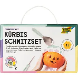 folia Bastelwerkzeug Kürbisschnitz-Set mint