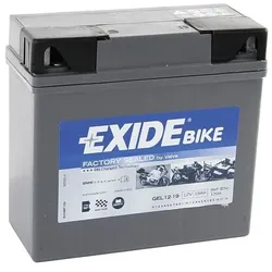 Exide Batterie Exide, Gel, versiegelt, Batterie "G12-19" BMW K und R Serie