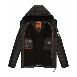 Stone Harbour Herren Winterjacke Wasserdichte Gesteppte Winter Regenjacke Zaharoo