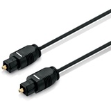 HDSupply TC010-015 Toslink S/PDIF Audio Kabel, optisch LWL, Stecker-Stecker, Ø 2,2mm, 1,50m, schwarz